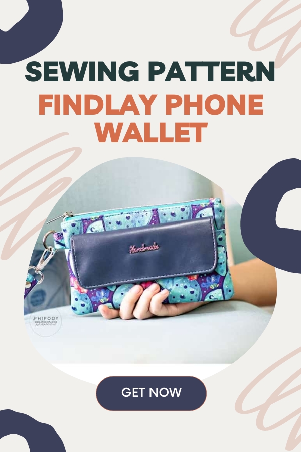 Findlay Phone Wallet  sewing pattern (with videos)