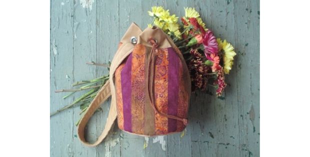 How To Make A Bucket Bag FREE sewing tutorial - Sew Modern Bags