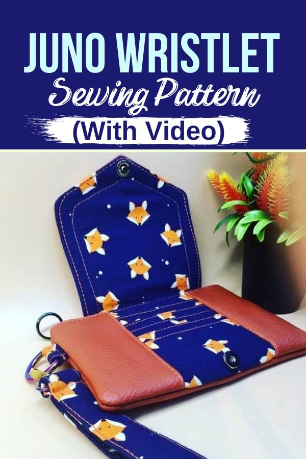 Juno Wristlet sewing pattern (with video)