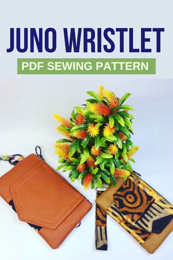 Juno Wristlet sewing pattern (with video)