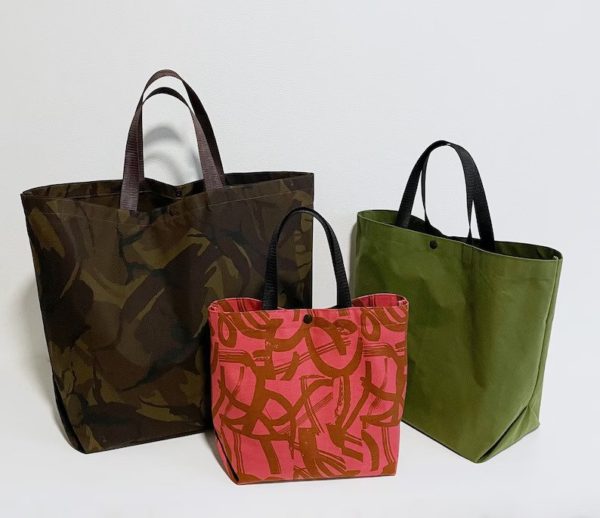 Market Tote Bag sewing pattern (3 sizes)