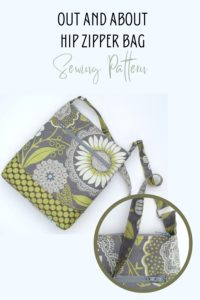 Out and About Hip Zipper Bag sewing pattern - Sew Modern Bags