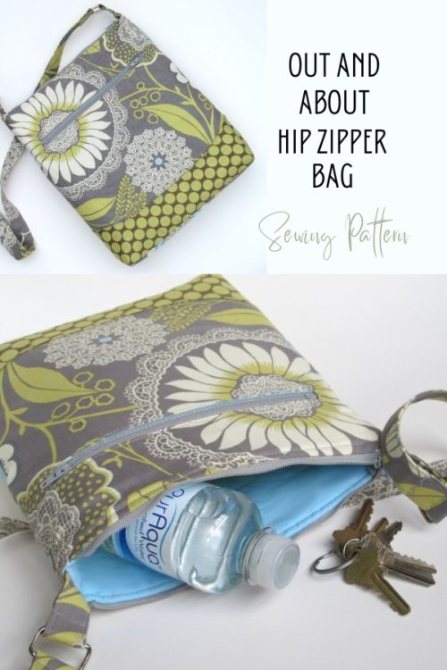 Out and About Hip Zipper Bag sewing pattern Sew Modern Bags