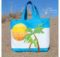 Sun and Sand Applique Beach Tote Bag FREE sewing pattern