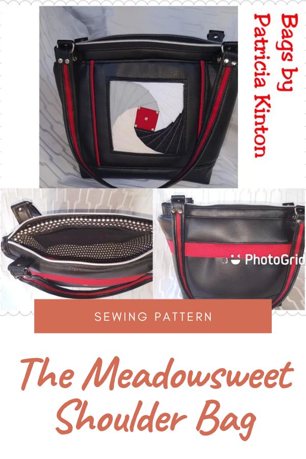 The Meadowsweet Shoulder Bag sewing pattern
