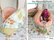 The Pampering Pouch FREE sewing pattern