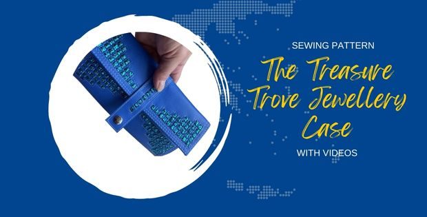 The Treasure Trove Jewellery Case sewing pattern (with videos)