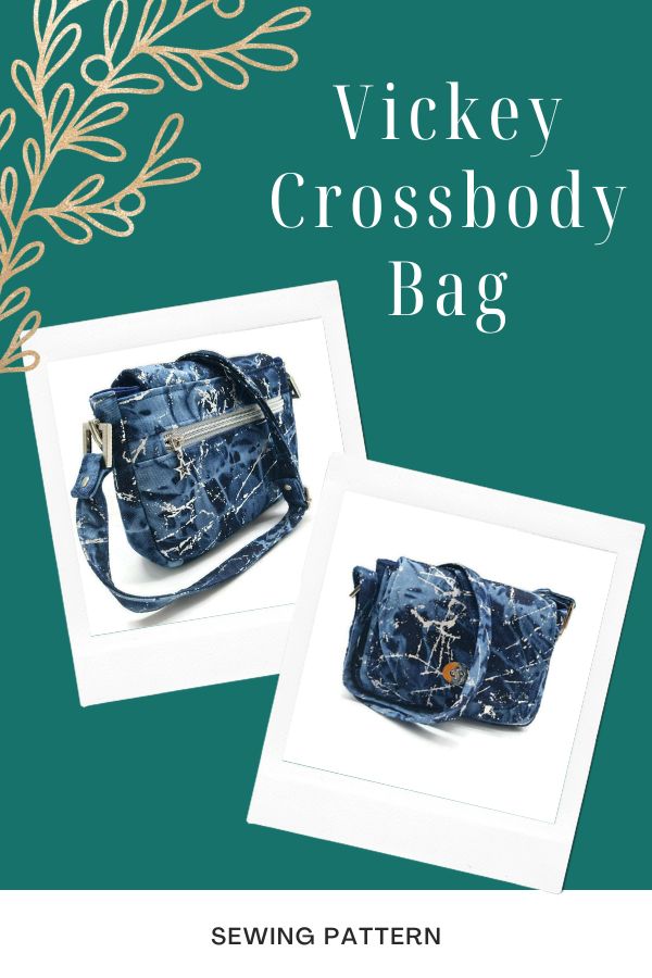 Vickey Crossbody Bag sewing pattern