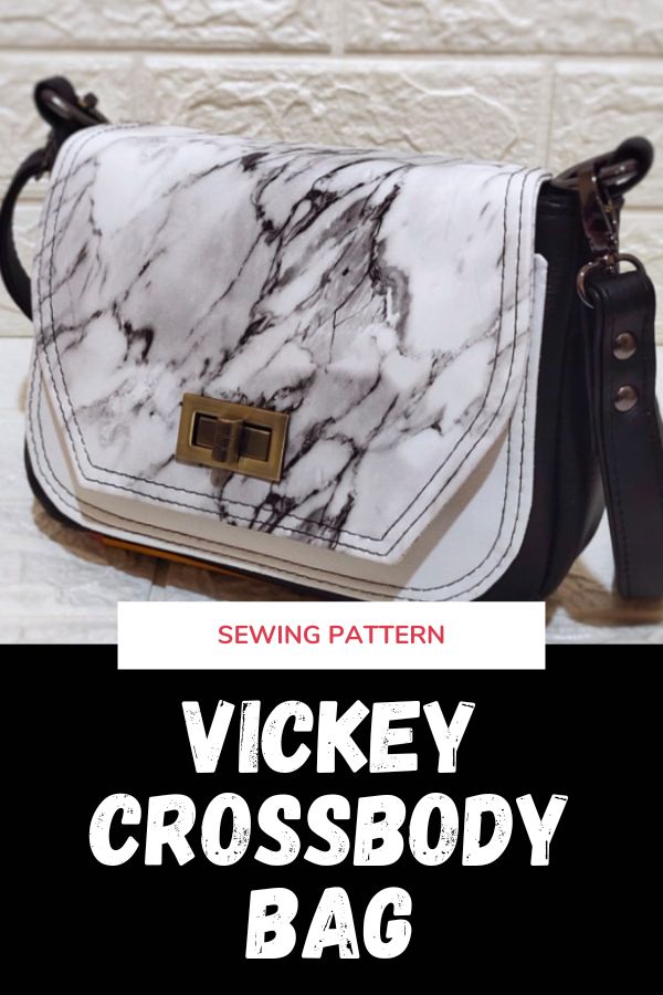 Vickey Crossbody Bag sewing pattern