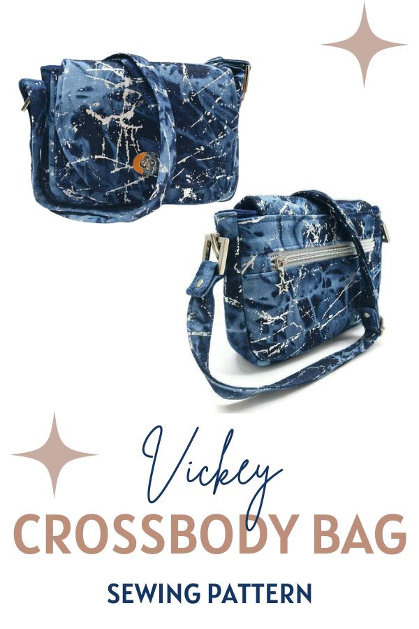 Vickey Crossbody Bag sewing pattern