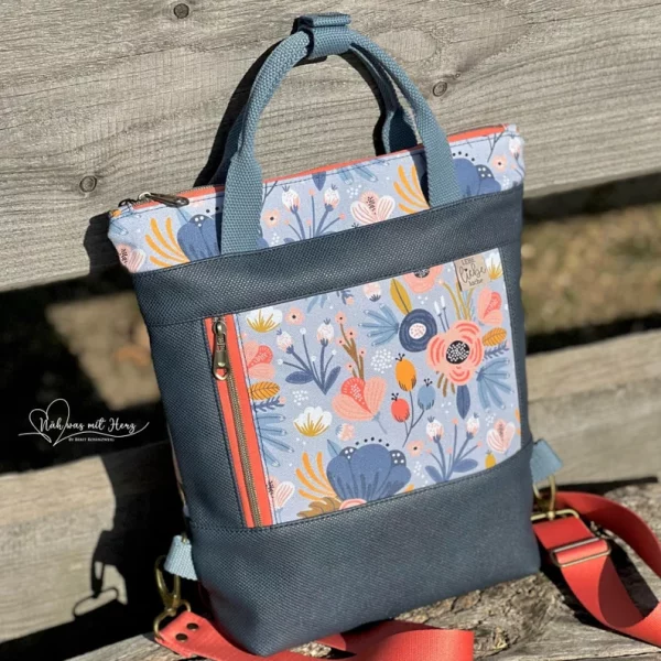 3-in-1 Lena Backpack sewing pattern