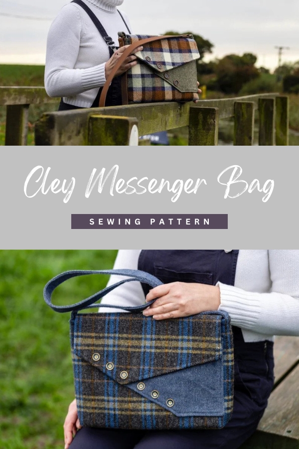 Cley Messenger Bag sewing pattern