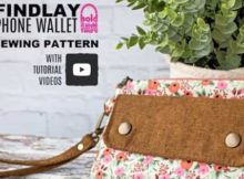 Findlay Phone Wallet sewing pattern (with videos)
