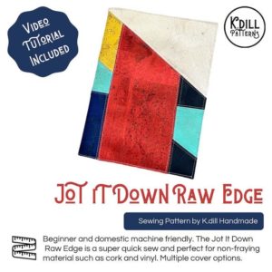Jot It Down Raw Edge sewing pattern