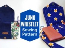 Juno Wristlet sewing pattern (with video)