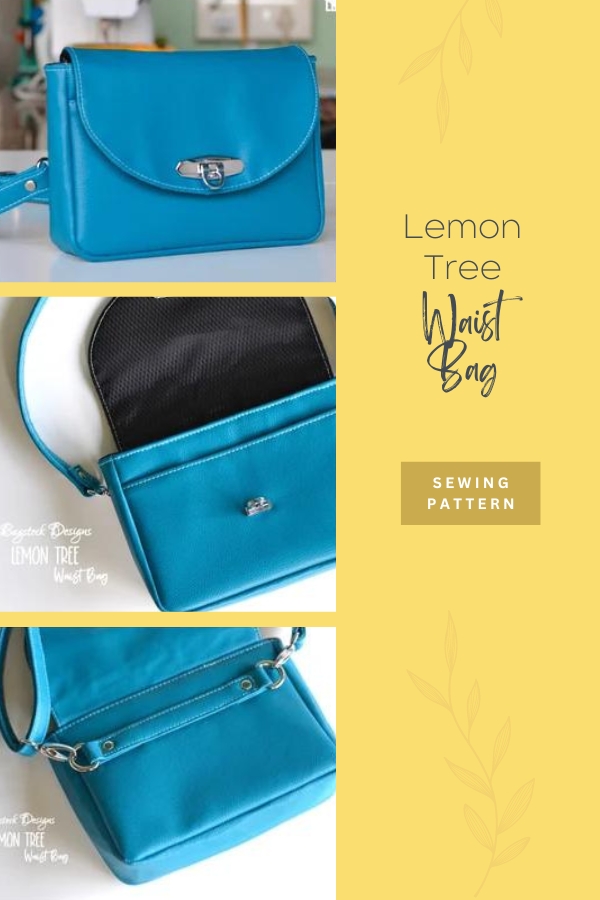 Lemon Tree Waist Bag sewing pattern