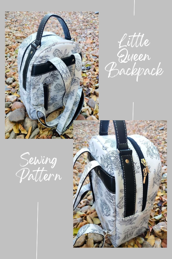 Little Queen Backpack sewing pattern