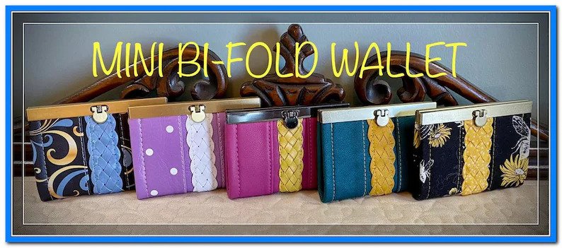 Mini Bi-Fold Wallet - Sew Modern Bags