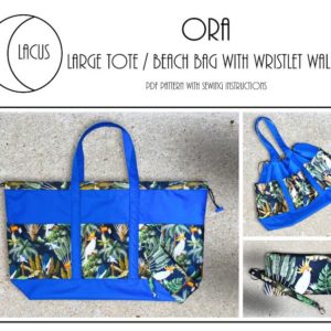 Ora - Large ToteBeach Bag with Wristlet Wallet