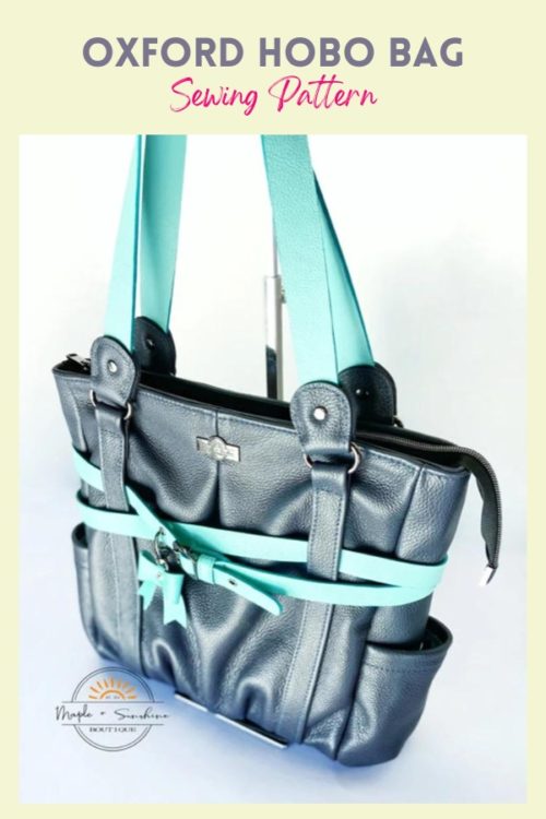 Oxford Hobo Bag sewing pattern Sew Modern Bags
