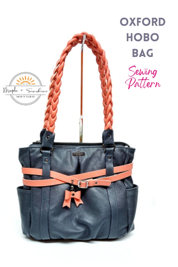 Oxford Hobo Bag sewing pattern