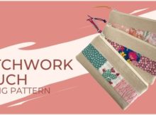 Patchwork Pouch sewing pattern