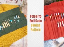 Polperro Roll Case sewing pattern (2 sizes)