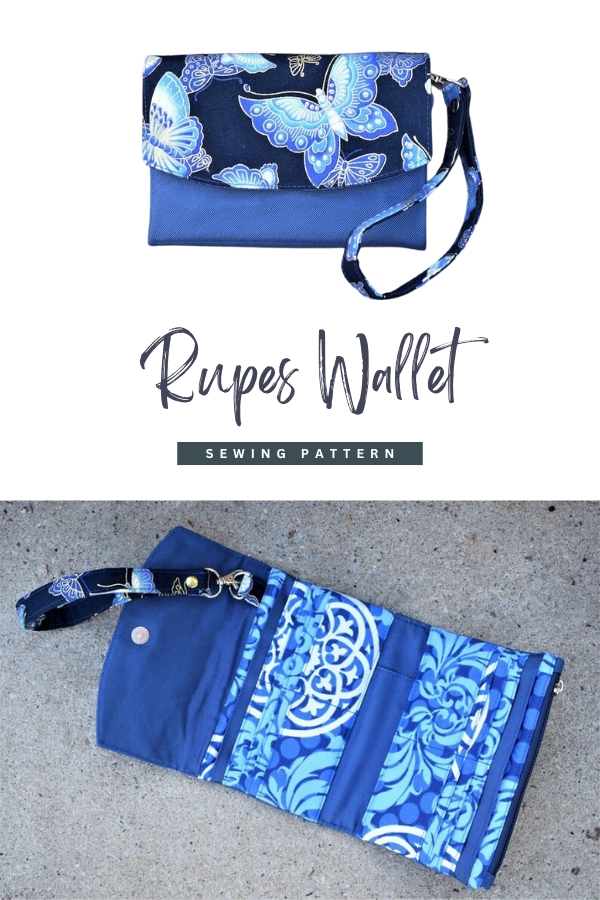 Rupes Wallet sewing pattern