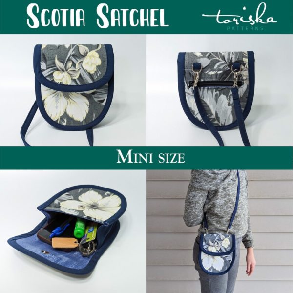 Scotia Satchel sewing pattern (with videos)