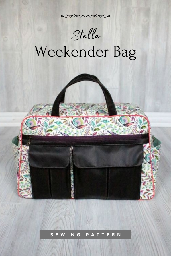 Stella Weekender Bag sewing pattern - Sew Modern Bags