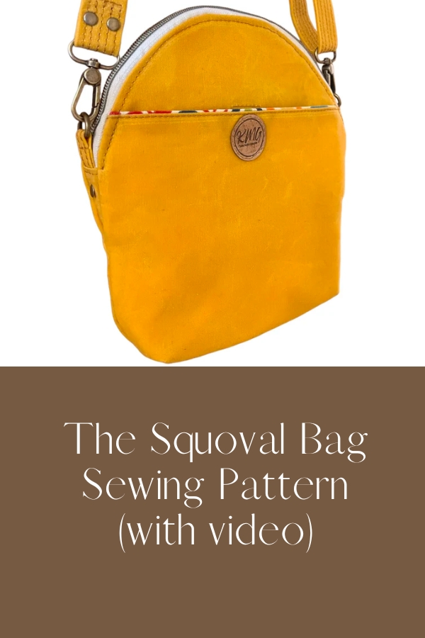 The Squoval Bag sewing pattern (with video)