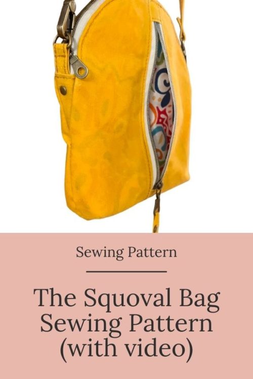 The Squoval Bag sewing pattern (with video) Sew Modern Bags