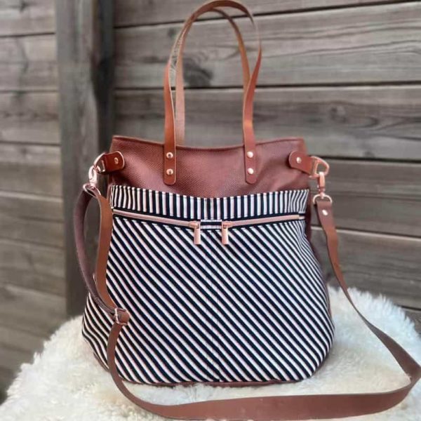 Vanessa Shopper Tote Bag sewing pattern