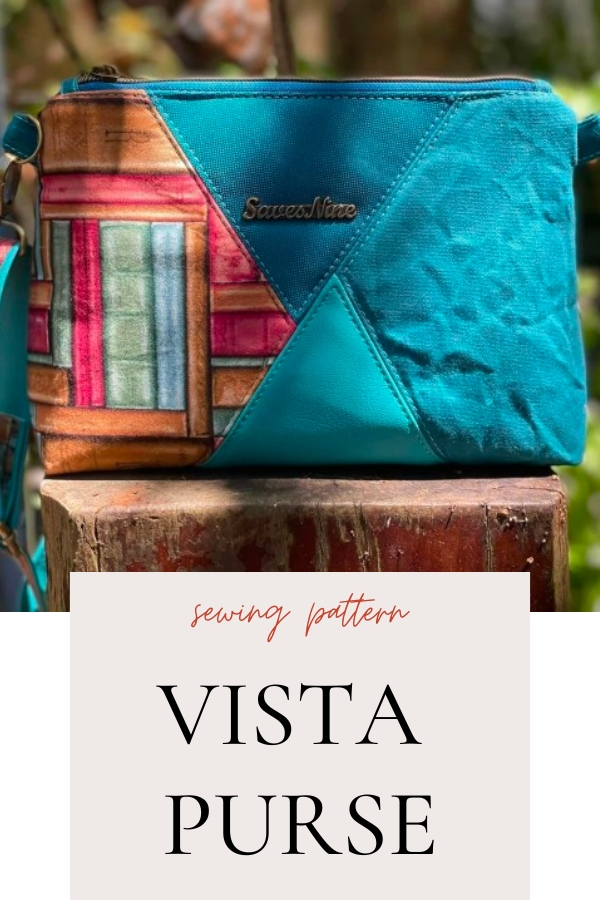 Vista Purse sewing pattern 1