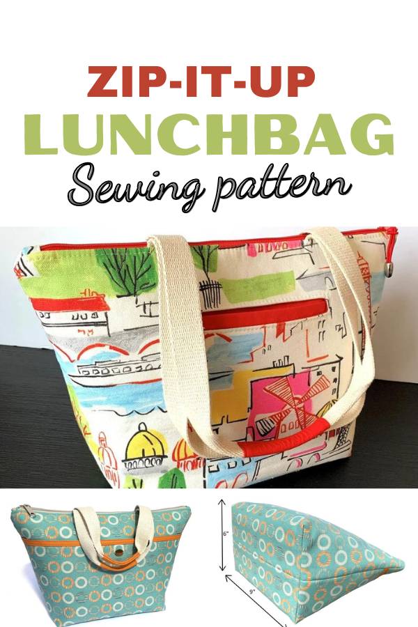 Zip-It-Up Lunchbag sewing pattern