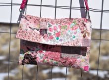 Collage ClutchCrossbody Bag FREE sewing pattern (with video)