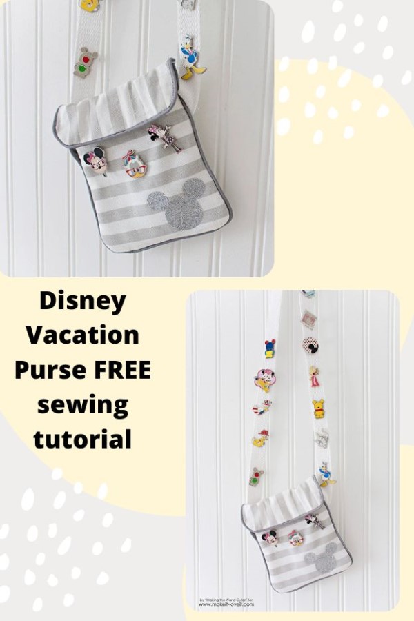 Disney Vacation Purse FREE sewing tutorial