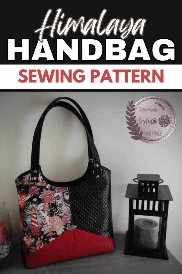 Himalaya Handbag or Crossbody Bag sewing patterns