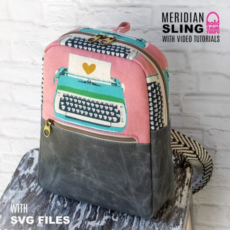 Meridian Sling Bag sewing pattern