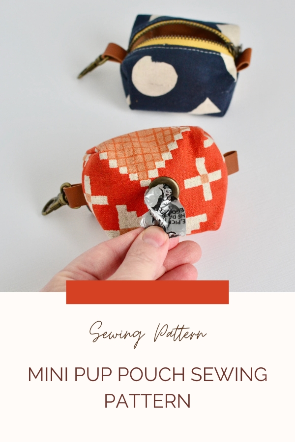 Mini Pup Pouch sewing pattern
