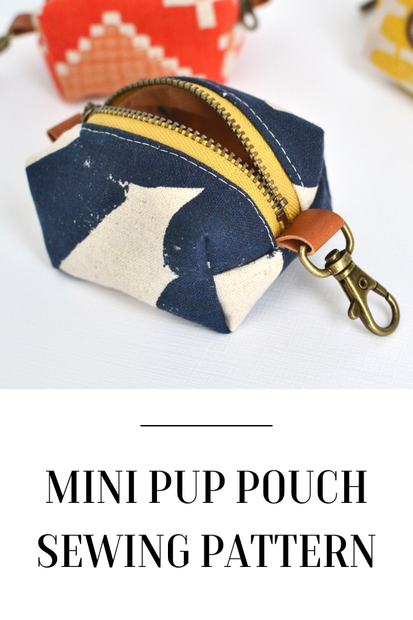 Mini Pup Pouch sewing pattern