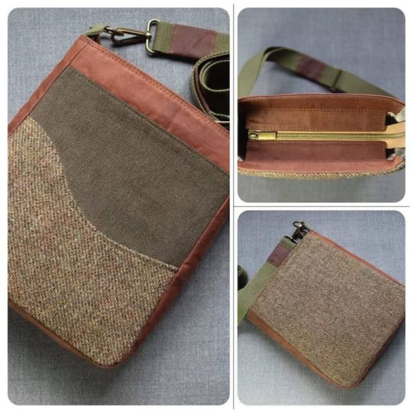 Ombak (waves) Shoulder Bag sewing pattern