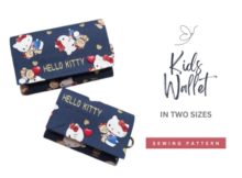 Kids Wallet sewing pattern (2 sizes)