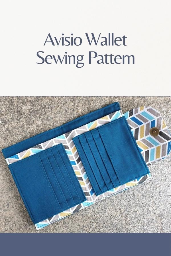 Avisio Wallet sewing pattern + video