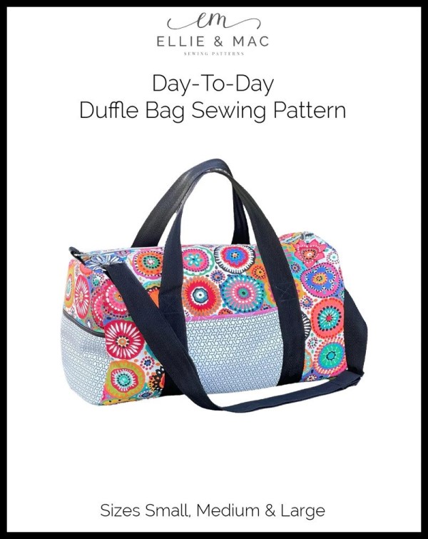 Day to Day Duffle Bag sewing pattern