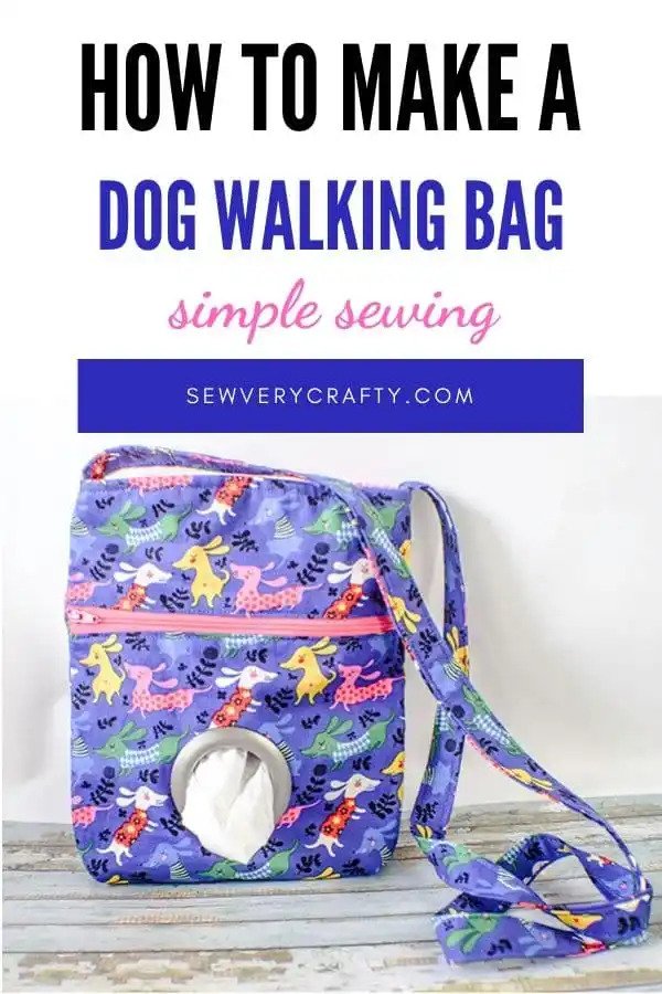 Dog Walking Bag FREE sewing tutorial