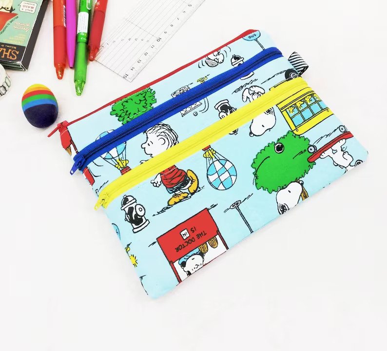 Doitrei Double and Triple Zipper Pouch + video - Sew Modern Bags