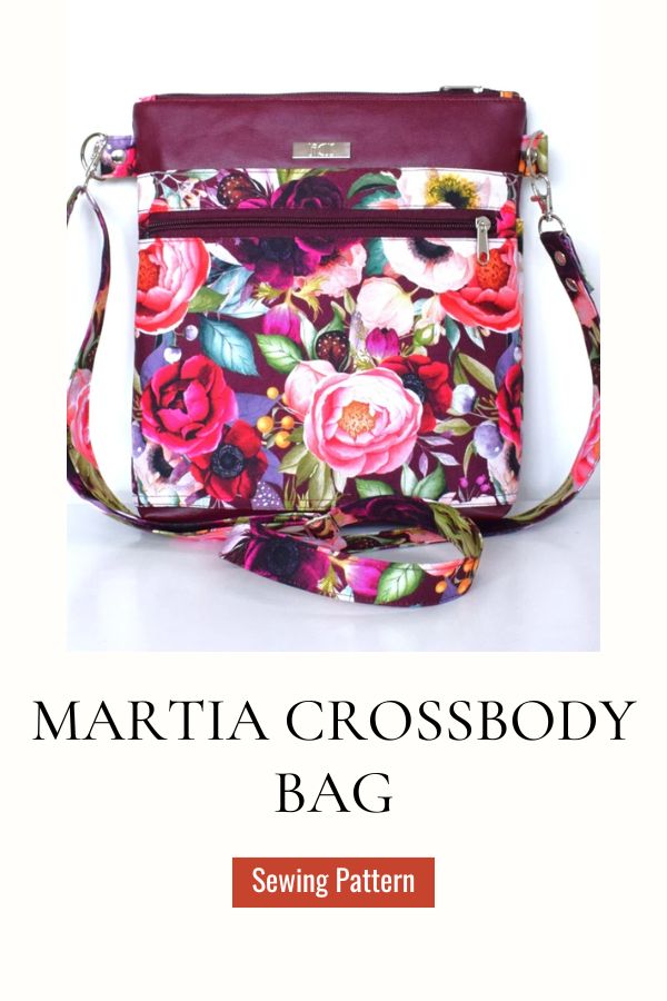 Martia Crossbody Bag sewing pattern