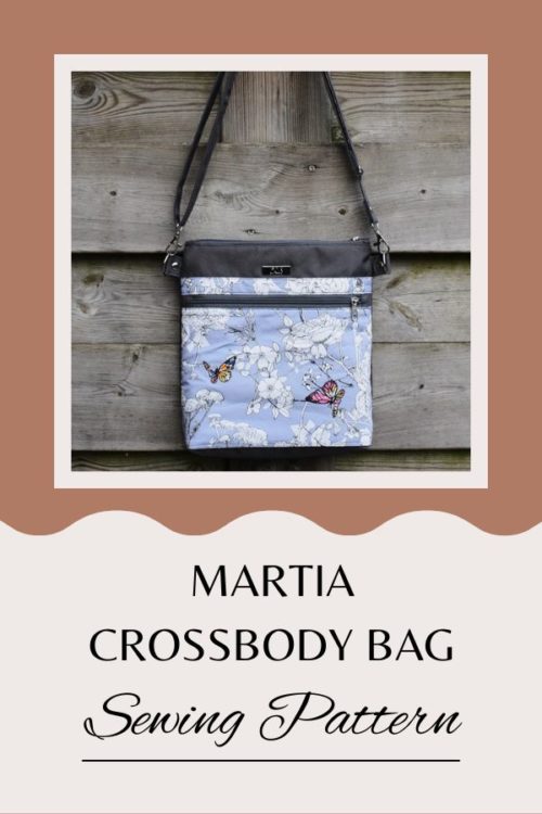 Martia Crossbody Bag sewing pattern - Sew Modern Bags