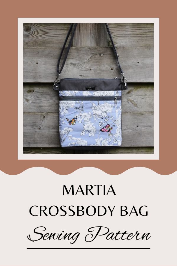 Martia Crossbody Bag sewing pattern